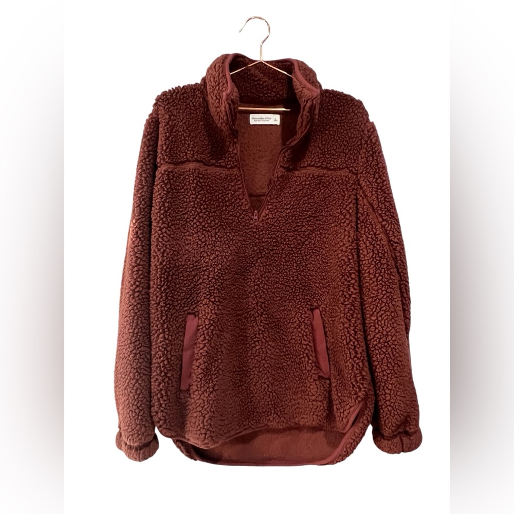 Abercrombie Sherpa Pullover Sweater